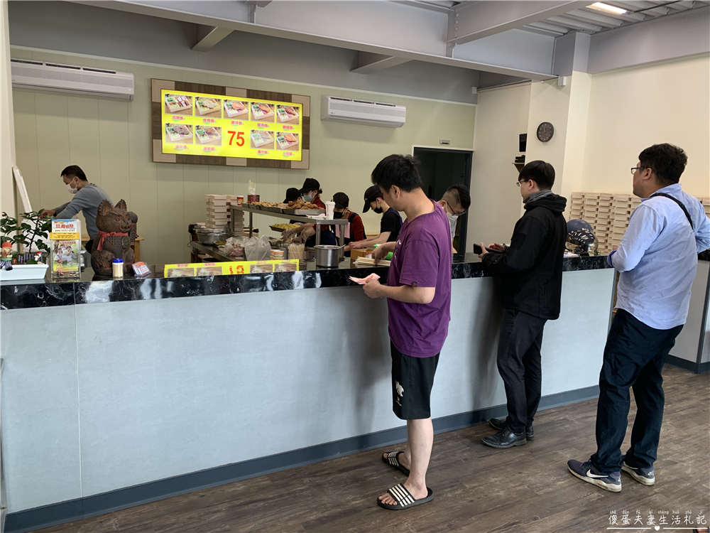 【苗栗市。美食】『55領先池上飯包』均一價！簡單快速的便當專賣店！ @傻蛋夫妻生活札記