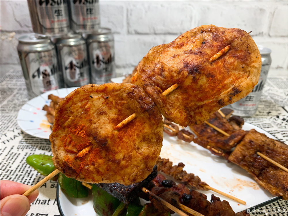 【台中大雅。美食】『大雅烤肉』學府路上超夯的美味平價外帶炭烤串燒！晚餐、宵夜最佳首選！ @傻蛋夫妻生活札記