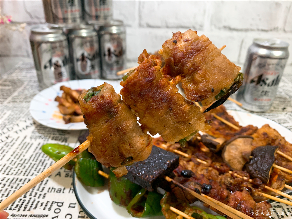 【台中大雅。美食】『大雅烤肉』學府路上超夯的美味平價外帶炭烤串燒！晚餐、宵夜最佳首選！ @傻蛋夫妻生活札記