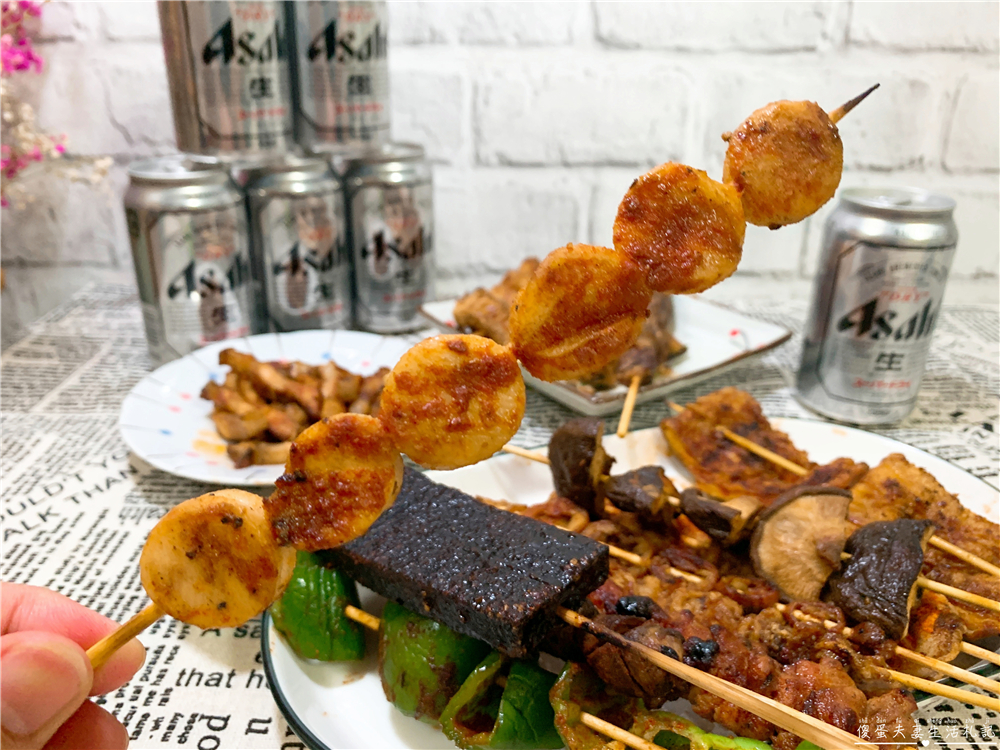 【台中大雅。美食】『大雅烤肉』學府路上超夯的美味平價外帶炭烤串燒！晚餐、宵夜最佳首選！ @傻蛋夫妻生活札記