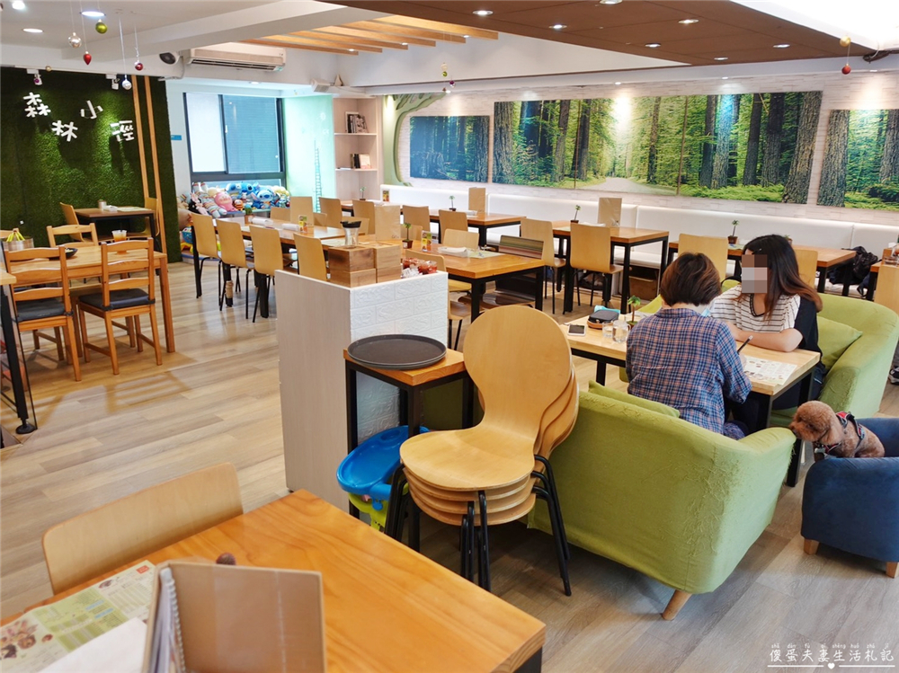 【台中北屯。美食】『森林小徑-文心店』連寵物餐都超豐盛！美味與友善並濟的親子、寵物友善餐廳！ @傻蛋夫妻生活札記