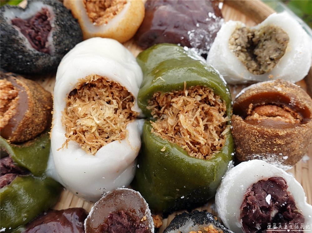 【苗栗頭份。美食】『瑞盛客家米食』傳統米食，全新感受！超夯燒麻糬、暖心紅豆湯圓、包餡Q麻糬~全都要！ @傻蛋夫妻生活札記