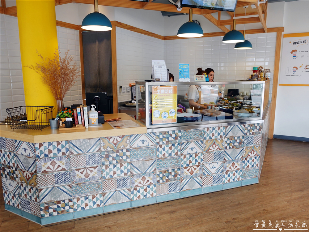 【苗栗市。美食】『米盛食堂』最強配菜！擺盤漂亮、風格清新的美味簡餐系便當！ @傻蛋夫妻生活札記