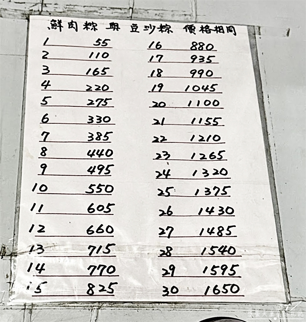 【台中北區。美食】『夏家湖州粽子』內行人才知道！隱藏在大樓內最地道的湖州粽子！ @傻蛋夫妻生活札記