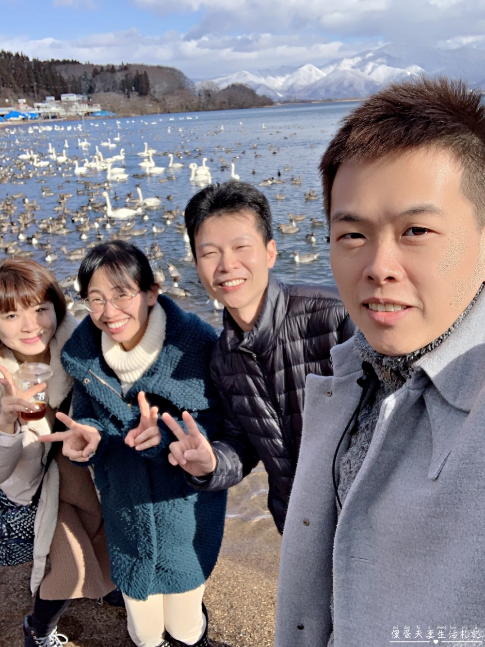 【日本福島景點】『豬苗代湖』冬季必訪！幻化為天鵝湖的絕美奇景！ @傻蛋夫妻生活札記