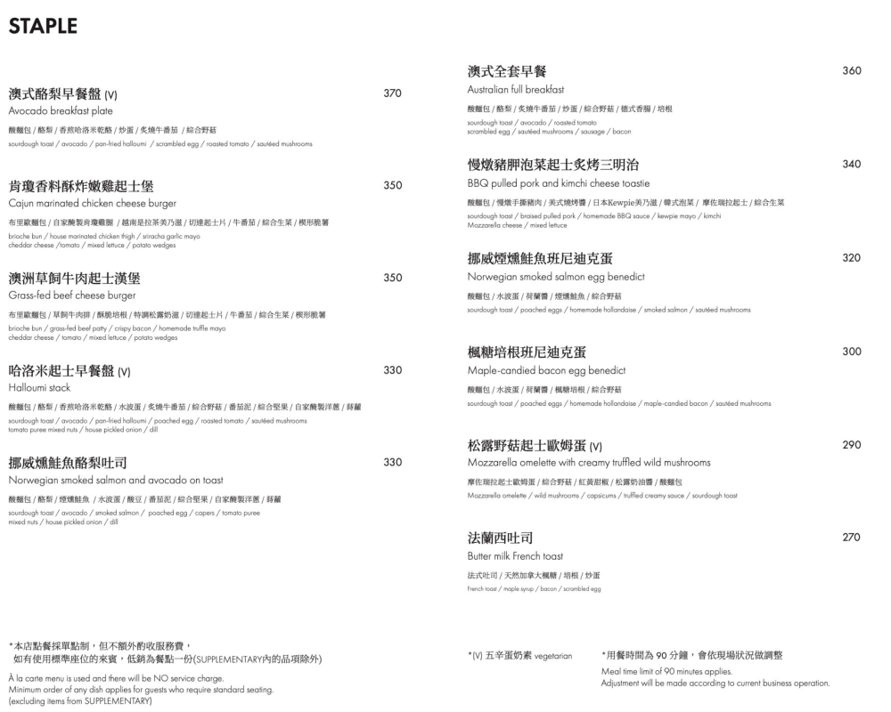 【台中北屯美食】『The Maple Cafe 楓葉咖啡』來一個舒服的早午餐吧！擺盤精緻、份量實在的台中澳式早午餐~ @傻蛋夫妻生活札記