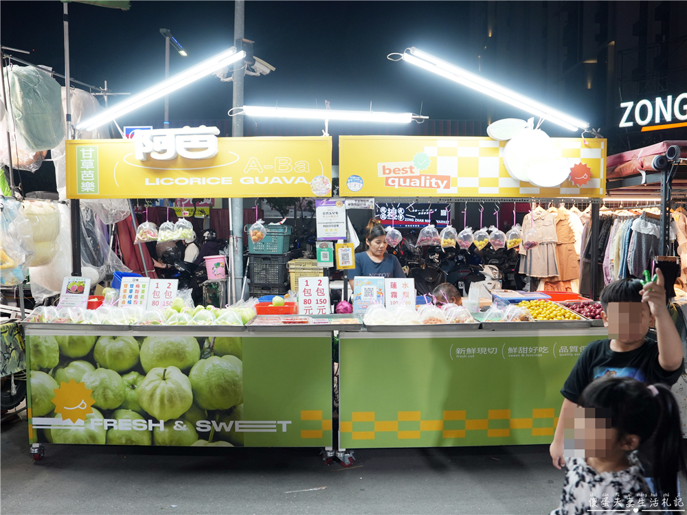 【台中北屯。夜市】『總站夜市』蒐集25家夜市美食！千坪夜市超過300攤位，吃喝玩樂一次搞定~ @傻蛋夫妻生活札記