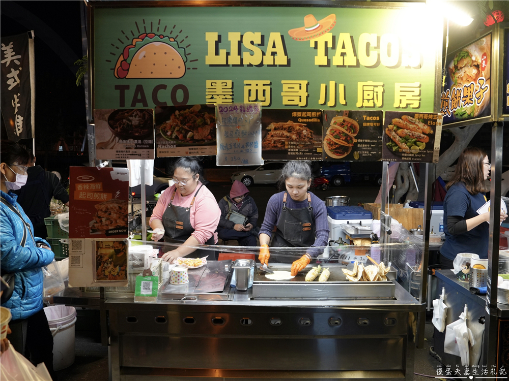 【台中東區。夜市】『旱溪夜市』25家美食大蒐集！台中傳統大型夜市界中的扛霸子！ @傻蛋夫妻生活札記