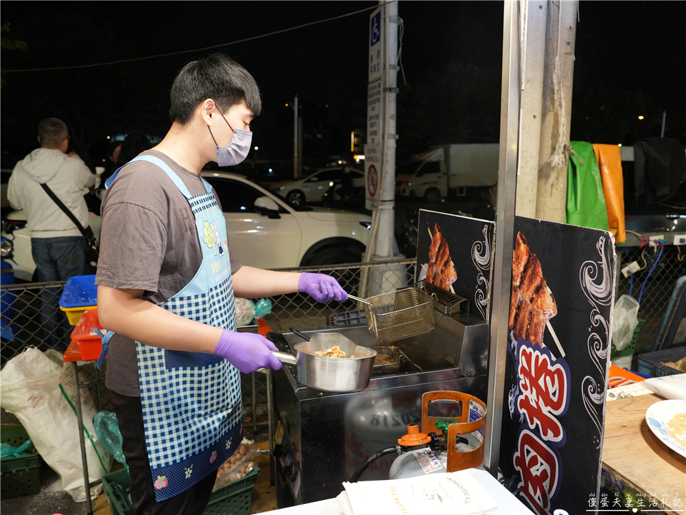 【台中東區。夜市】『旱溪夜市』25家美食大蒐集！台中傳統大型夜市界中的扛霸子！ @傻蛋夫妻生活札記