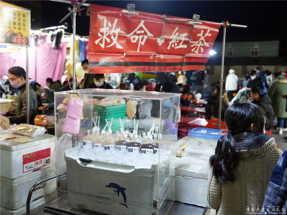 【台中東區。夜市】『旱溪夜市』25家美食大蒐集！台中傳統大型夜市界中的扛霸子！ @傻蛋夫妻生活札記