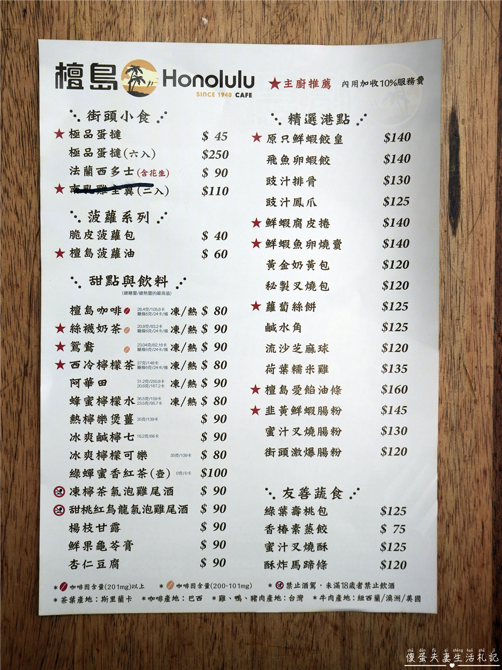 【台中西屯。美食】『檀島香港茶餐廳-中港店』香港在地80年老店在台中就能吃到！新光三越好吃港點推推~ @傻蛋夫妻生活札記