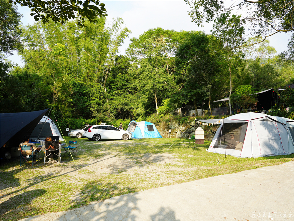 【台南白河。露營】『一家園農場露營區』森林系營地！年近半百的老字號露營區！ @傻蛋夫妻生活札記