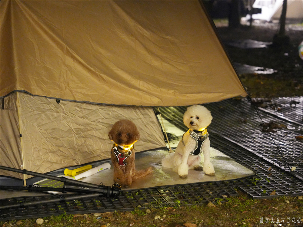 【苗栗公館。露營】『拍片場露營地』一帳一衛浴！有夜晚親子活動、兒童遊憩區、懷舊攝影風的特色露營區！ @傻蛋夫妻生活札記