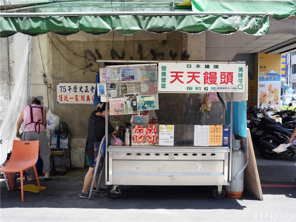 【台中中區。美食】『天天饅頭』台中超級老店！開業超過70年的日本紅豆小饅頭！ @傻蛋夫妻生活札記