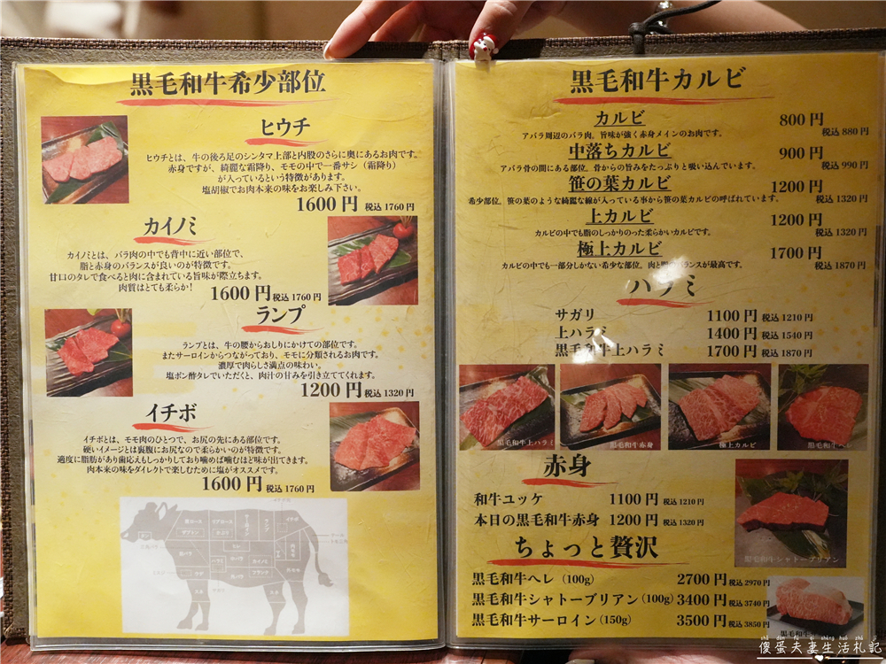 【日本京都。美食】『炭火焼肉つんく』黑毛和牛夯起來！近京都車站的黑毛和牛燒肉專門店！ @傻蛋夫妻生活札記