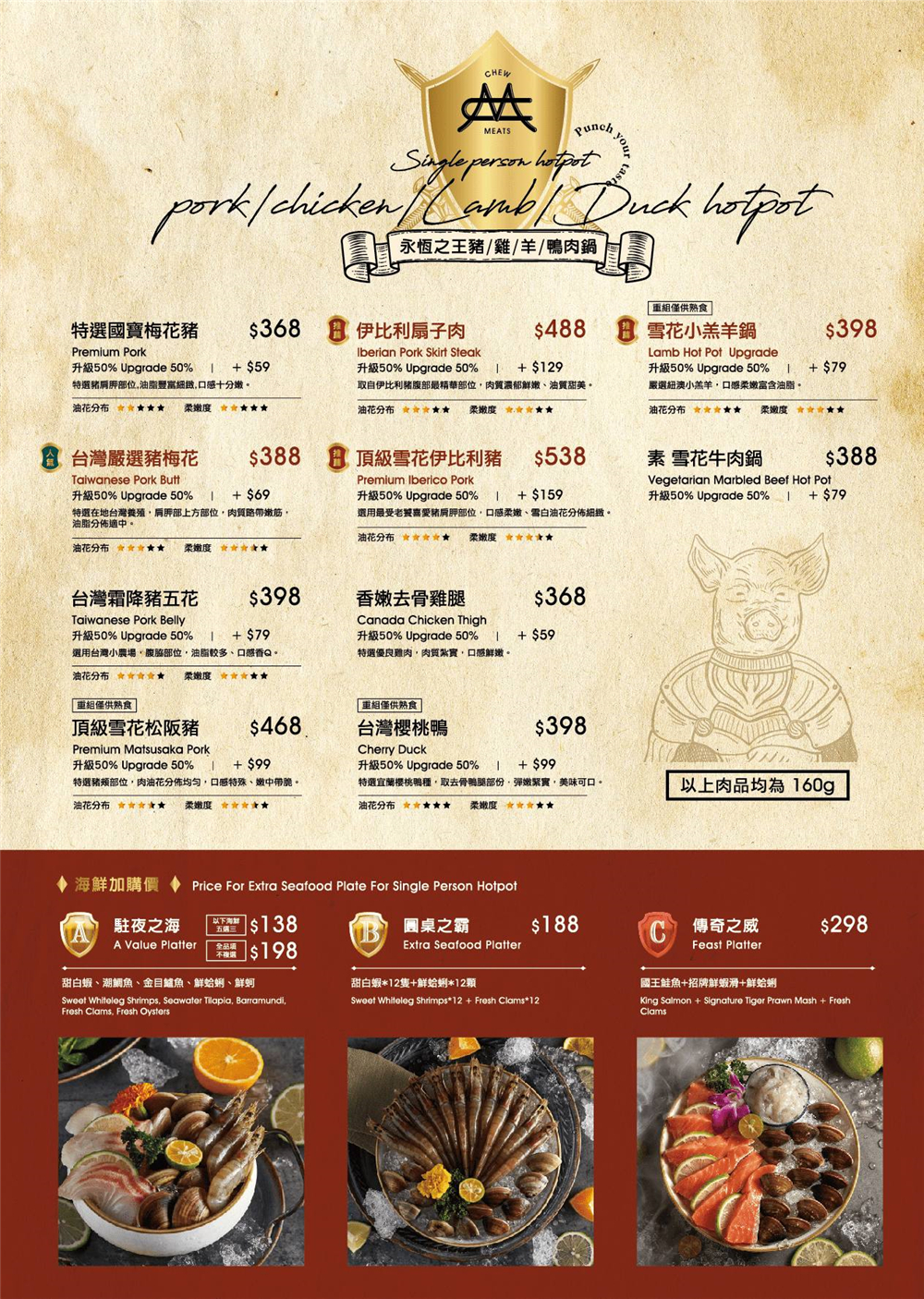 【苗栗頭份。美食】『嗑肉石鍋-苗栗頭份店』二代店頭份Online！澎派肉肉瀑布、豐盛自助吧無限爽吃！ @傻蛋夫妻生活札記