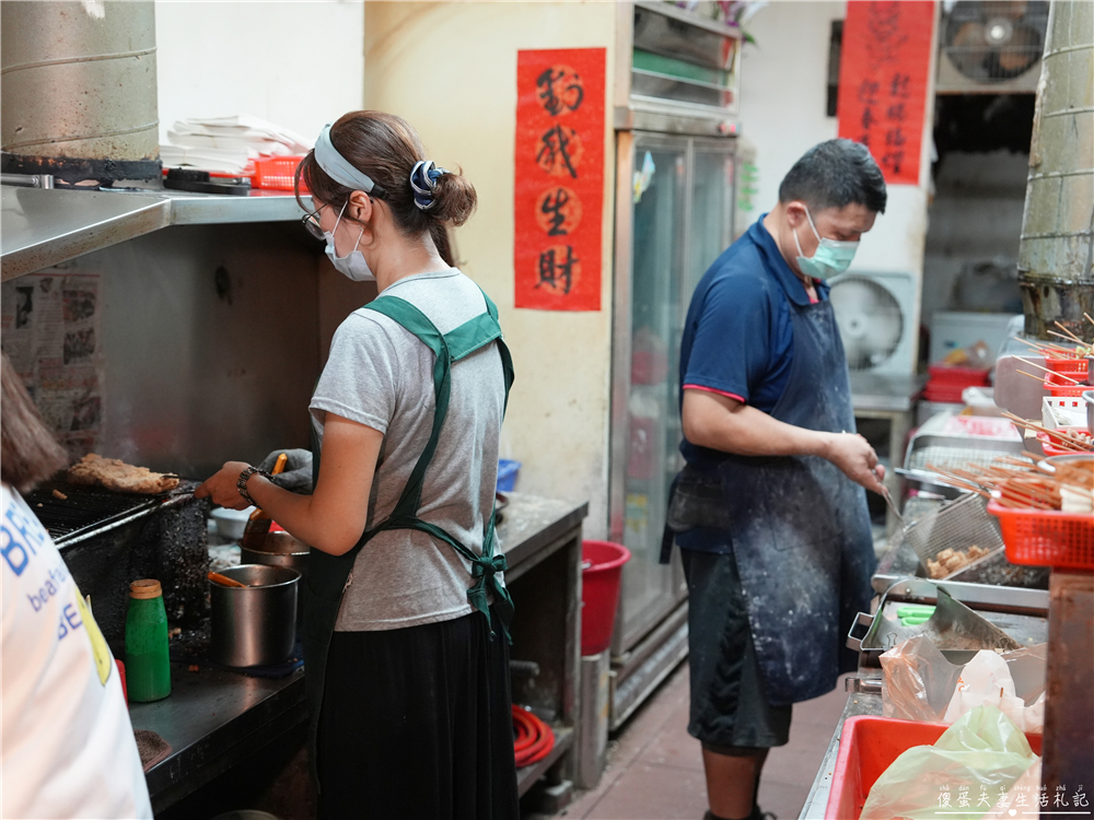 【苗栗竹南。美食】『阿枝烤肉』好吃超任性！平日限定且不能預訂的碳烤、炸物小吃！ @傻蛋夫妻生活札記