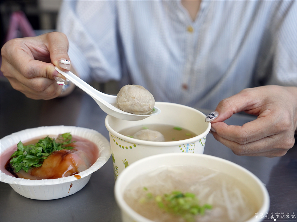 【台中北屯。美食】『水湳台中肉圓』簡單好吃、極速上餐！水湳老字號肉圓店！ @傻蛋夫妻生活札記