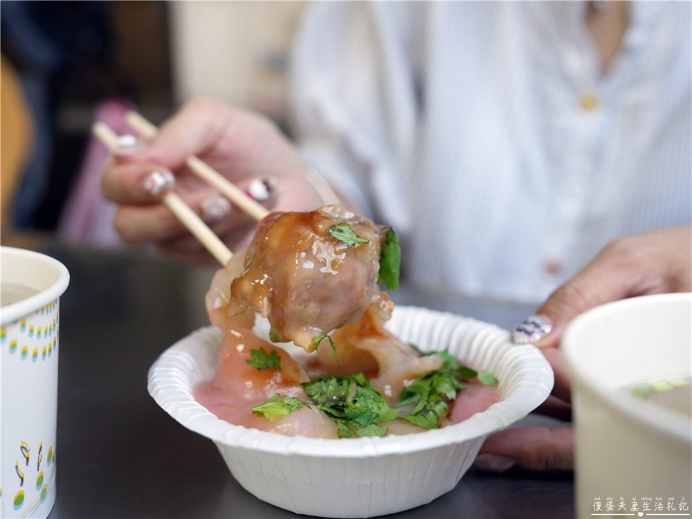 【台中北屯。美食】『水湳台中肉圓』簡單好吃、極速上餐！水湳老字號肉圓店！ @傻蛋夫妻生活札記