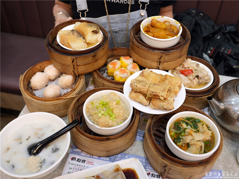 【香港油尖旺。美食】『一點心-太子店』人潮炸滿！太子超夯平價港點！ @傻蛋夫妻生活札記