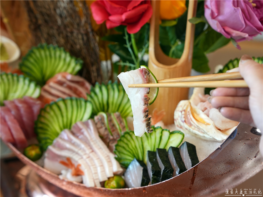 【苗栗頭份。美食】『千八料亭日式料理』唯美日式庭園餐廳！氣勢磅礡的無菜單合菜料理！ @傻蛋夫妻生活札記