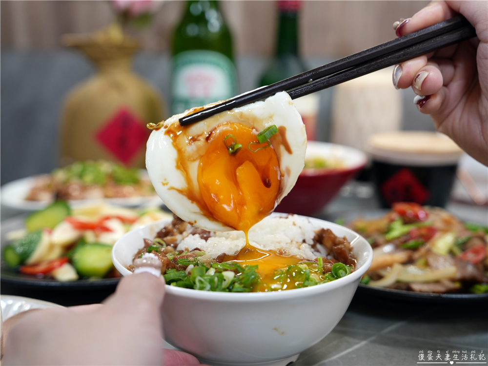 【台中西屯。美食】『烏竹樓OT Kitchen』逢甲最美台式餐廳！流心手切黑豚滷肉飯激推！ @傻蛋夫妻生活札記