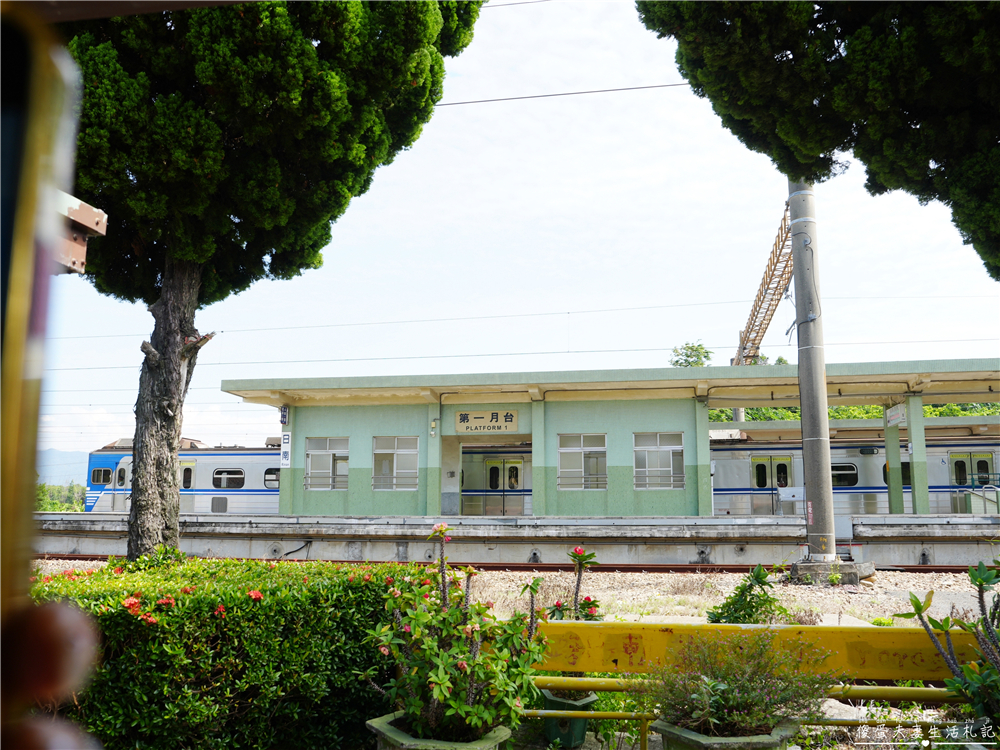 【台中大甲。景點】『日南車站』靜謐古樸~台中市市定古蹟的唯美百年歷史木造車站！ @傻蛋夫妻生活札記