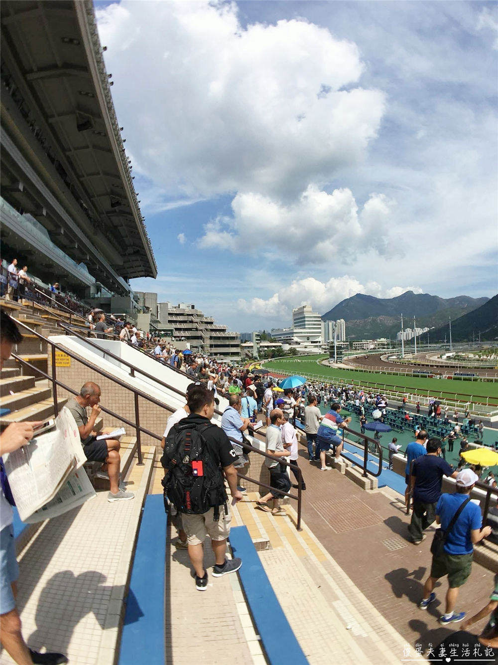 【香港灣仔。景點】『跑馬地馬場 Happy Valley Racecourse』璀璨燈火下的週三嘉年華派對！ @傻蛋夫妻生活札記