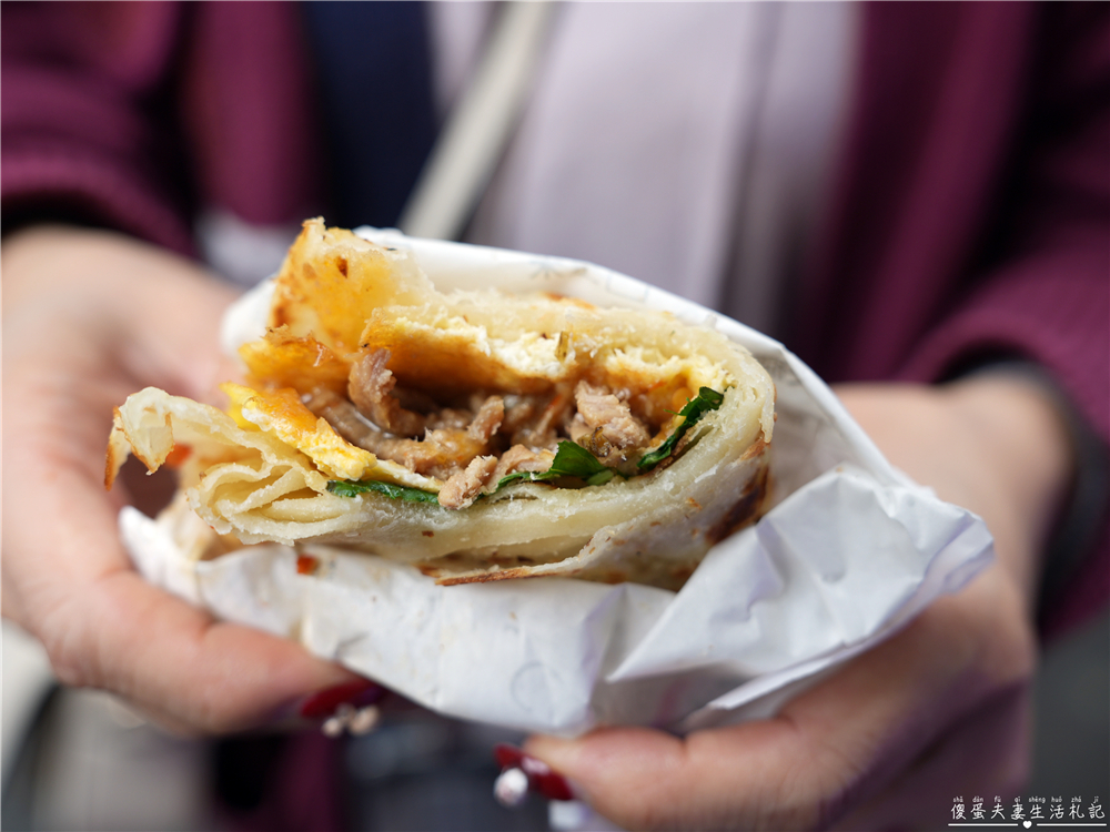 【台中北區。美食】『打餅舖烙餅』多元涮嘴口味！一中街的烙餅老店~ @傻蛋夫妻生活札記