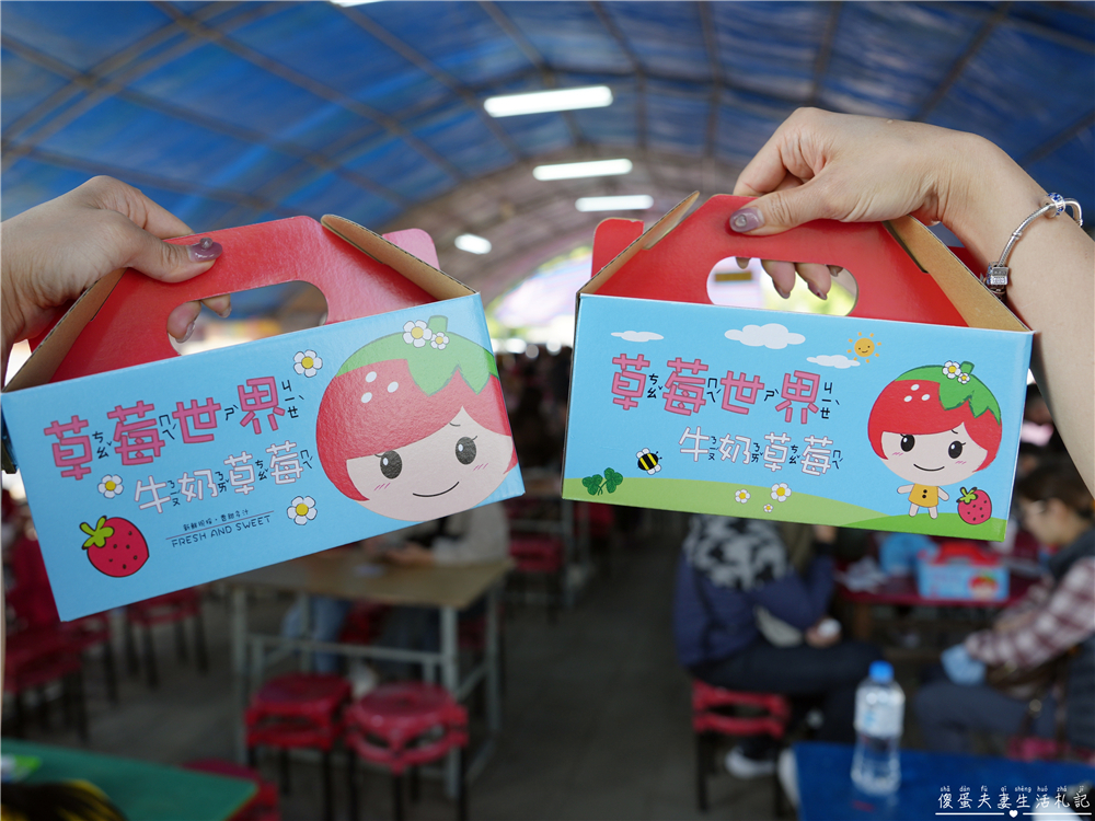 【台中潭子。景點】『草莓世界』不用跑苗栗！台中也有超大型草莓園！ @傻蛋夫妻生活札記