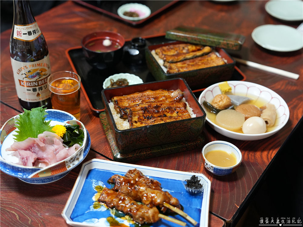 【日本千葉。美食】『近江屋』百年炭火鰻魚飯老舖！成田山表參道的職人滋味~ @傻蛋夫妻生活札記