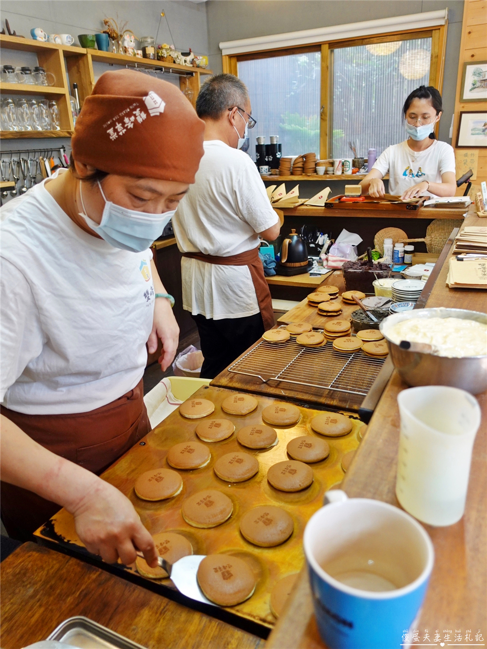 【苗栗銅鑼。美食】『雙峰草堂』唯美日式木造玻璃屋！隱身山中的夢幻銅鑼燒！ @傻蛋夫妻生活札記