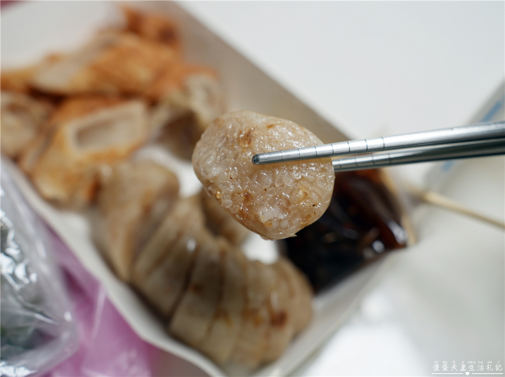 【新北汐止。美食】『基隆中興大腸圈』好吃不膩！中興路夜市的糯米腸黑白切小店~ @傻蛋夫妻生活札記