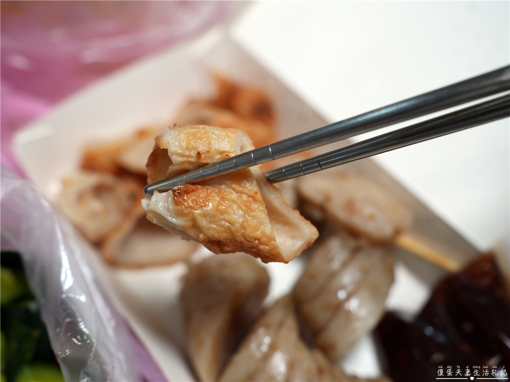 【新北汐止。美食】『基隆中興大腸圈』好吃不膩！中興路夜市的糯米腸黑白切小店~ @傻蛋夫妻生活札記