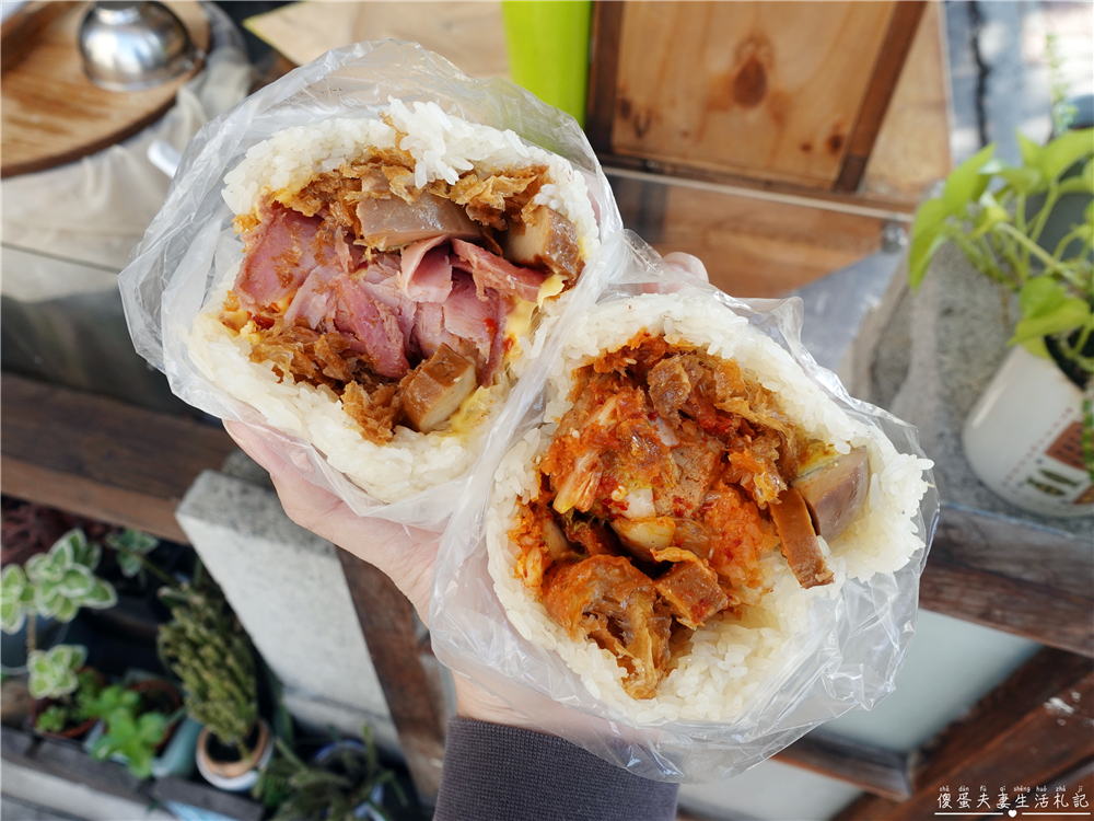 【台中北屯美食】『一米立飯丸』限量供應超秒殺！文青風飽食系飯糰！ @傻蛋夫妻生活札記