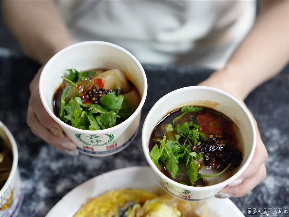 【台中北屯。美食】『長林肉圓』被低估的日常小吃！藏身新一點利黃昏市場的超低評分肉圓小吃攤！ @傻蛋夫妻生活札記