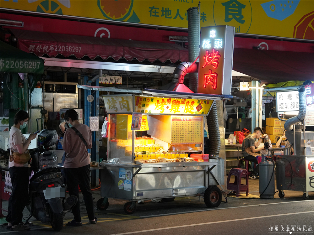 【台中北屯。美食】『橋頭烤肉』昌平夜市超人氣烤肉！一週只開三天的炭火烤肉專賣！ @傻蛋夫妻生活札記