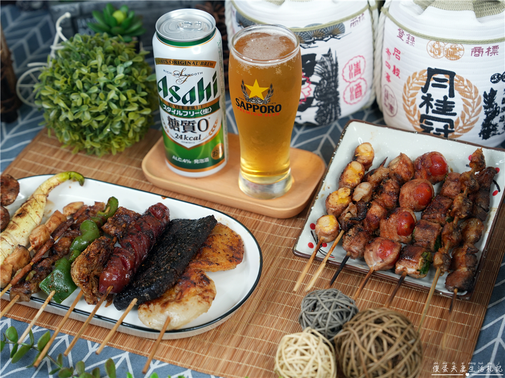 【台中北屯。美食】『橋頭烤肉』昌平夜市超人氣烤肉！一週只開三天的炭火烤肉專賣！ @傻蛋夫妻生活札記