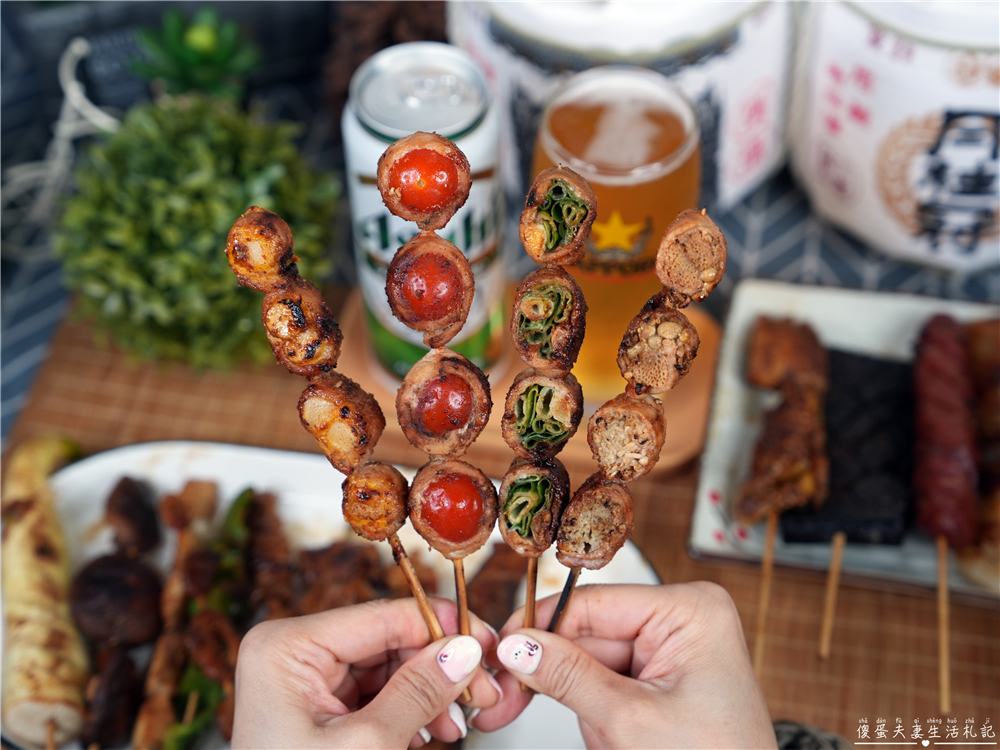 【台中北屯。美食】『橋頭烤肉』昌平夜市超人氣烤肉！一週只開三天的炭火烤肉專賣！ @傻蛋夫妻生活札記