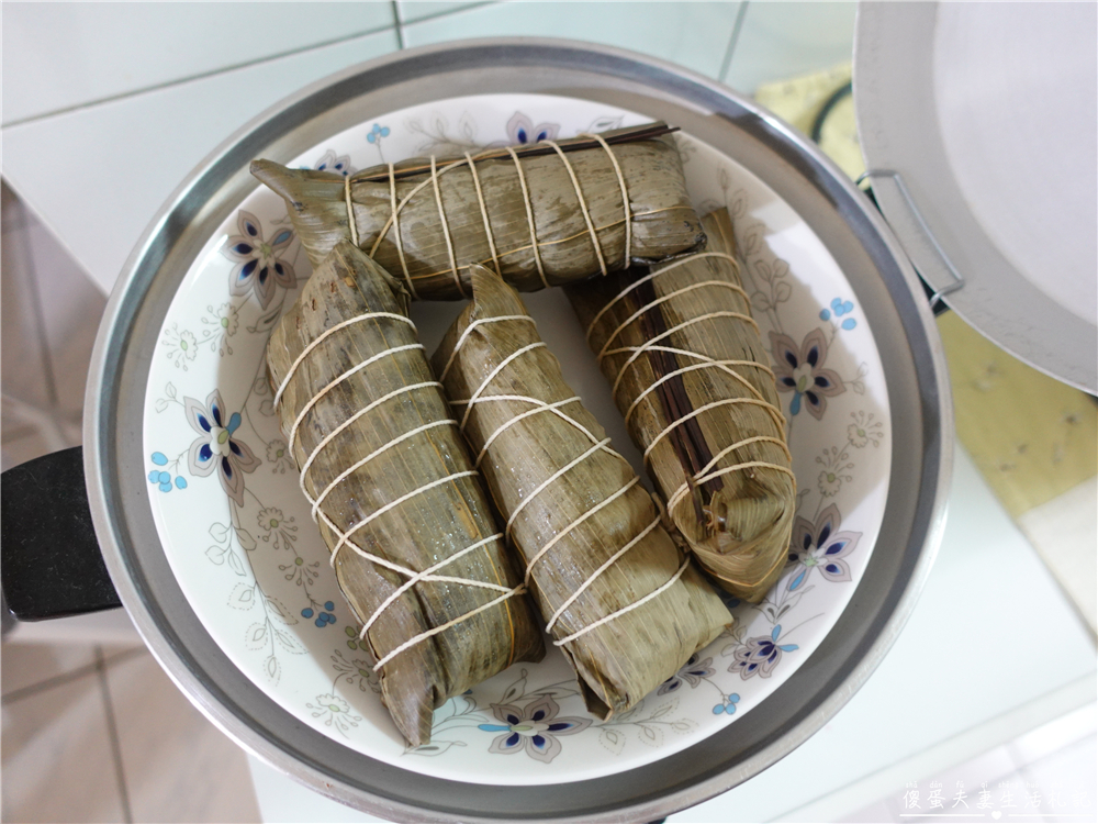 【台中北區美食】『夏家湖州粽子』內行人才知道！隱藏在大樓內最地道的湖州粽子！ @傻蛋夫妻生活札記