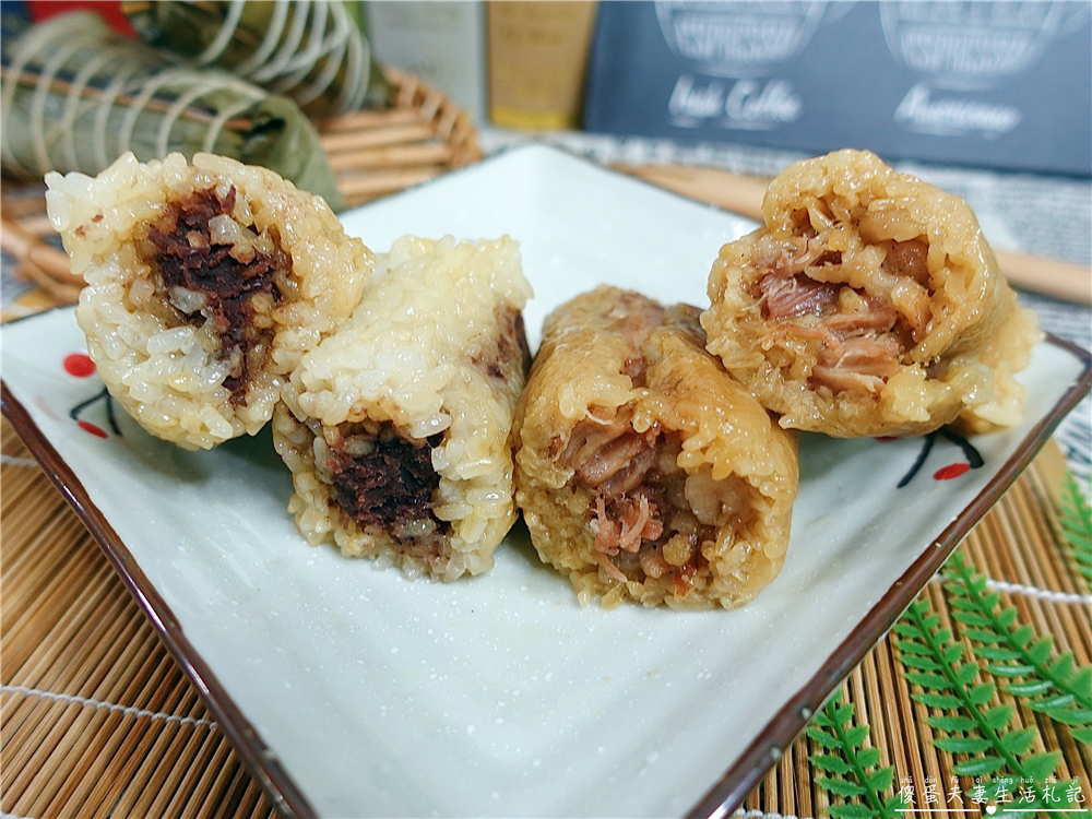 【台中北區美食】『夏家湖州粽子』內行人才知道！隱藏在大樓內最地道的湖州粽子！ @傻蛋夫妻生活札記