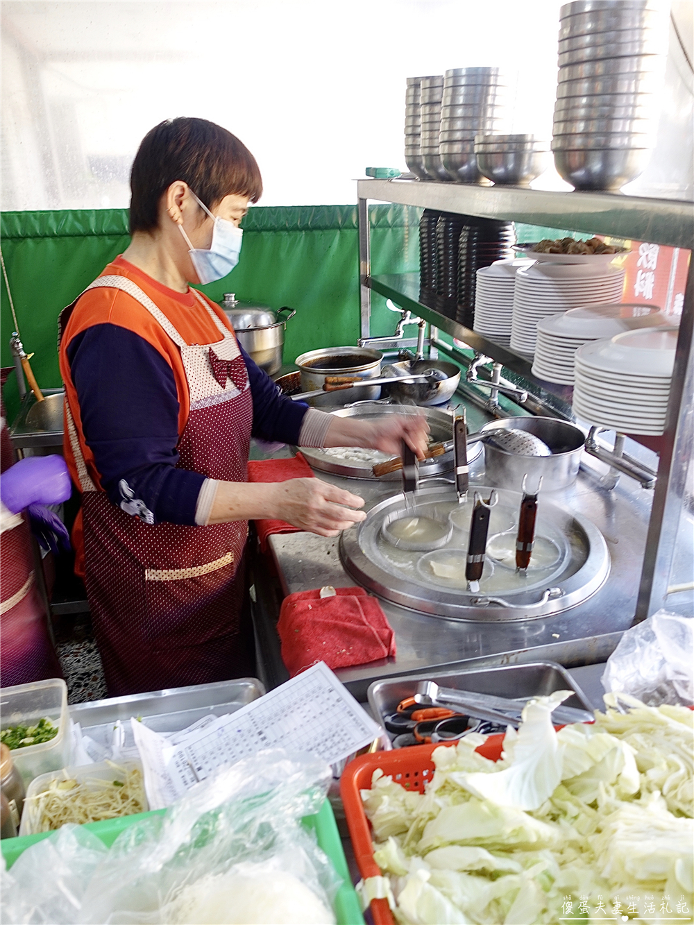 【苗栗後龍。美食】『玉榮水餃小吃店』多到吃不下！後龍超大份量小吃！ @傻蛋夫妻生活札記
