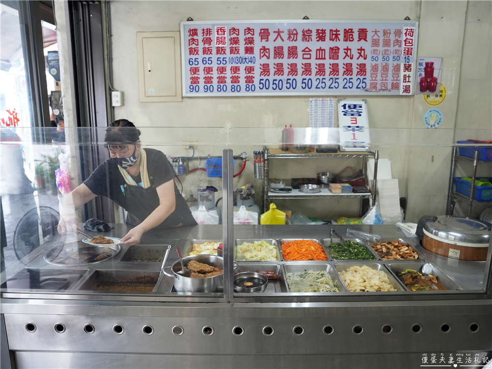 【台中北屯。美食】『航空站爌肉飯』肥嫩入味！台中老字號爌肉飯便當小吃店！ @傻蛋夫妻生活札記