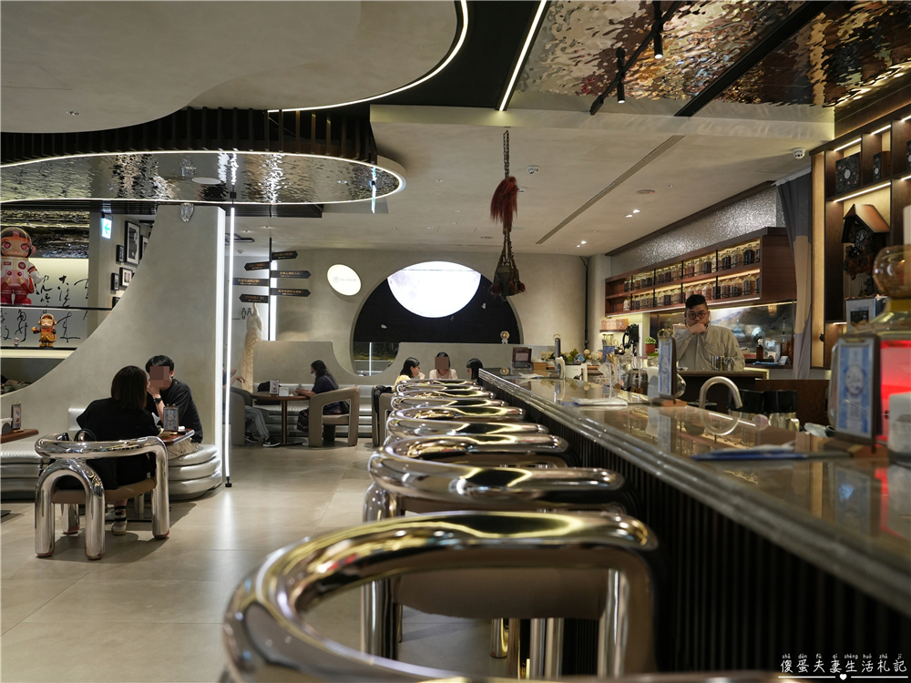 【台中南屯。美食】『茶馬司訪山茶店』未來感主題餐廳！不限時的寵物友善茶館！ @傻蛋夫妻生活札記