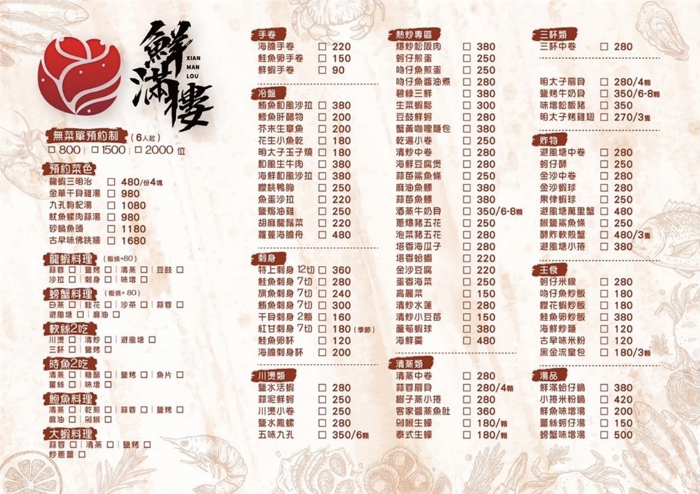 【新北萬里美食】『鮮滿樓海鮮料理』霸氣活體帝王蟹登場！野柳最夯海鮮餐廳！現撈的海鮮尚青啦~~ @傻蛋夫妻生活札記