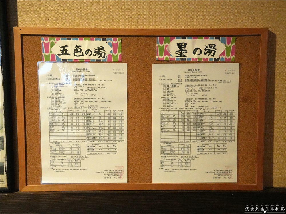 【日本栃木。住宿】『奥塩原元湯 大出館』日本唯一！墨の湯與五色の湯的秘湯體驗！ @傻蛋夫妻生活札記