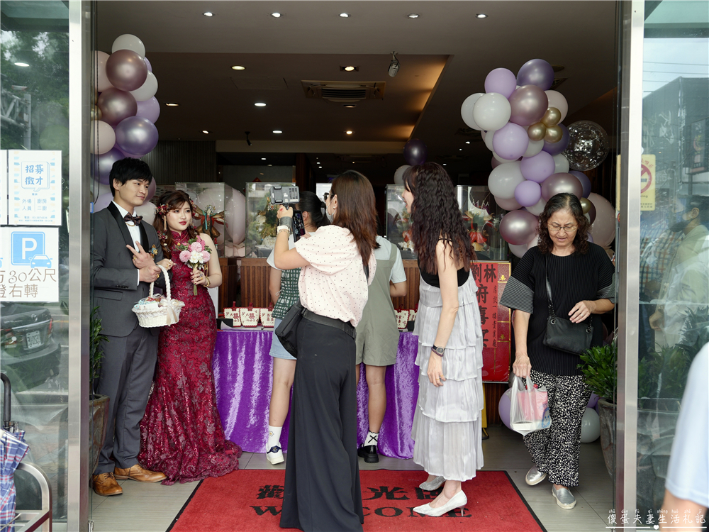 【桃園大溪。婚宴】『海宴餐廳』幸福洋溢的婚禮紀實！好同事的人生大事！ @傻蛋夫妻生活札記