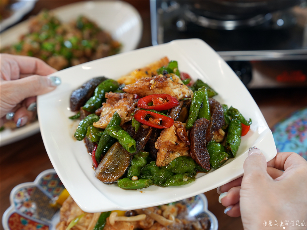 【苗栗頭份。美食】『村宴家菜』澎派上桌！禪風庭院裡的美味家常料理~~ @傻蛋夫妻生活札記