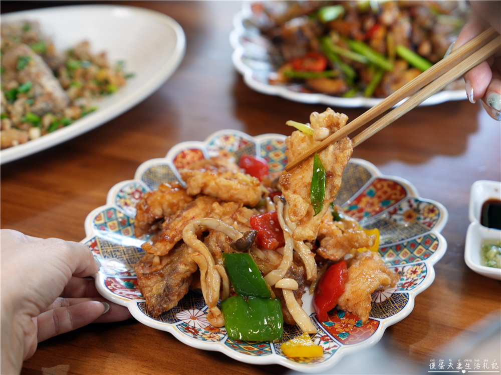 【苗栗頭份。美食】『村宴家菜』澎派上桌！禪風庭院裡的美味家常料理~~ @傻蛋夫妻生活札記