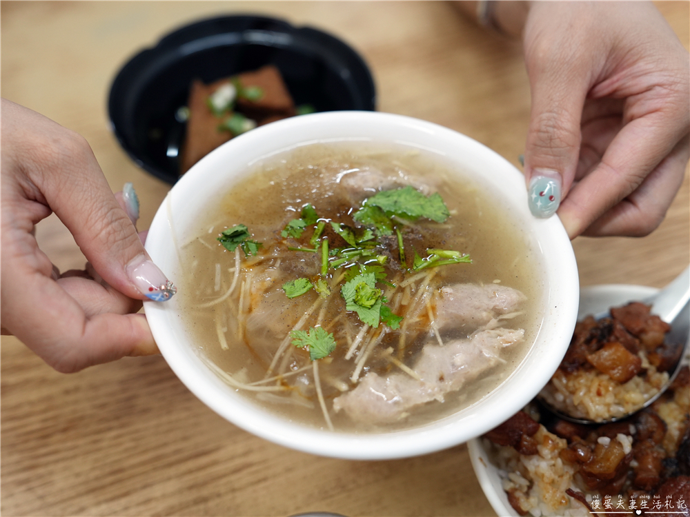 【台中龍井。美食】『向宏魯肉飯』東海學子的回憶殺！便宜又好吃的經典魯肉飯！ @傻蛋夫妻生活札記